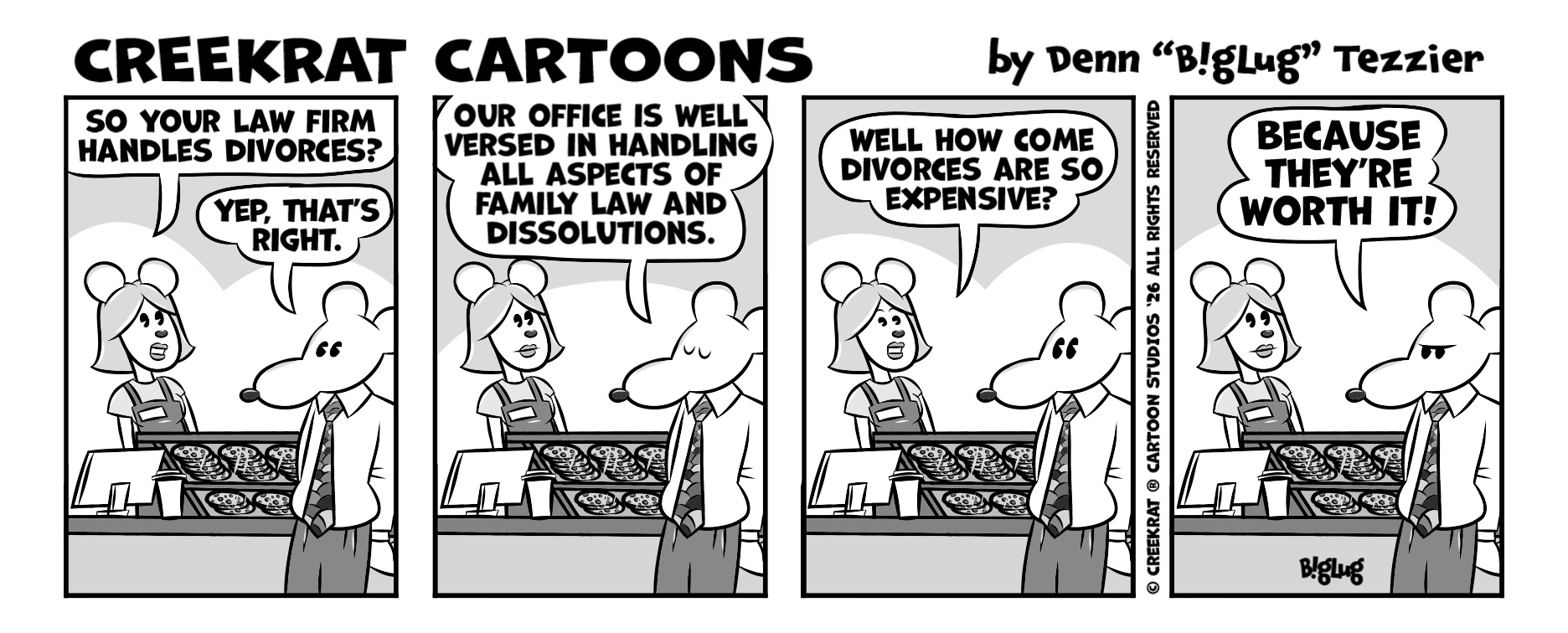 CreekRat comic strip dated 2026-04-27